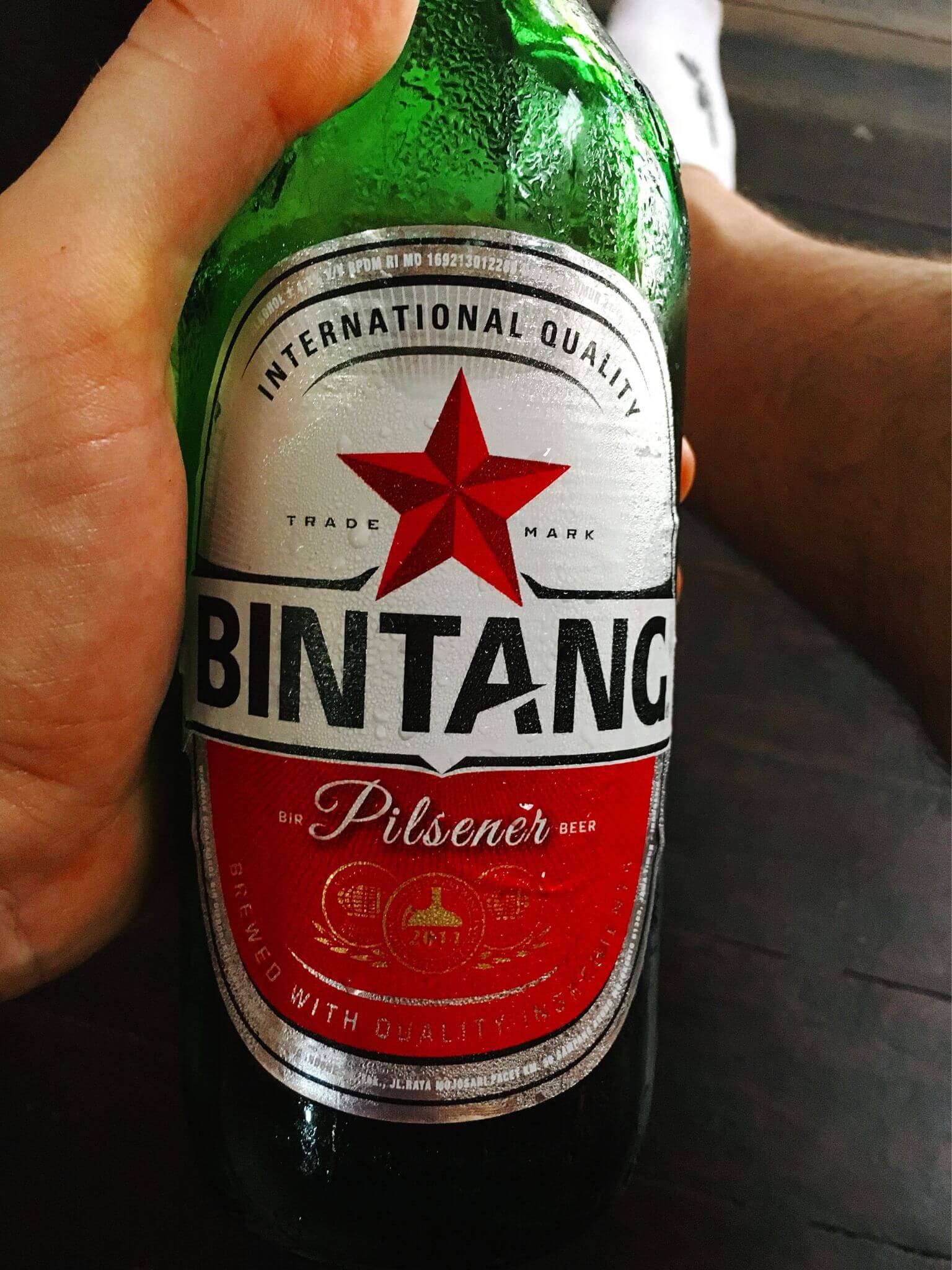 Bintang, an Indonesian Lager