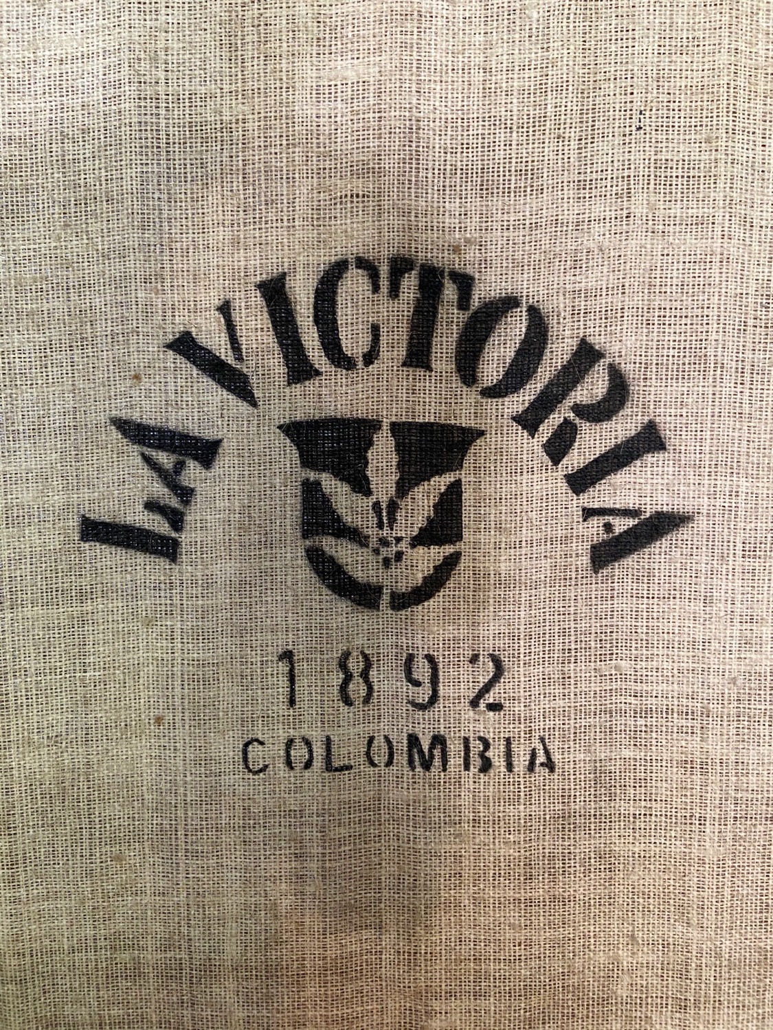La Victoria Coffee Bean Sack, Minca, Colombia