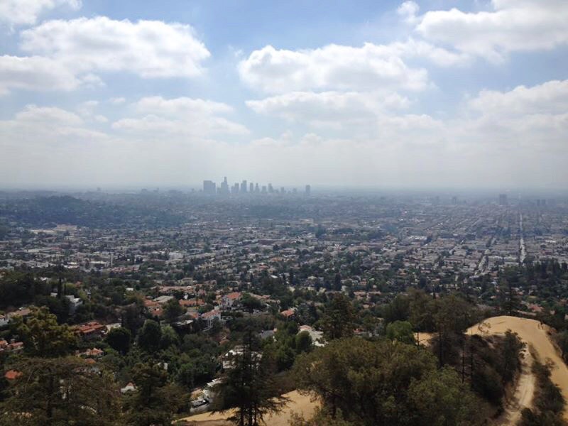 View of LA from Griffiths Observatory, Los Angeles, USA