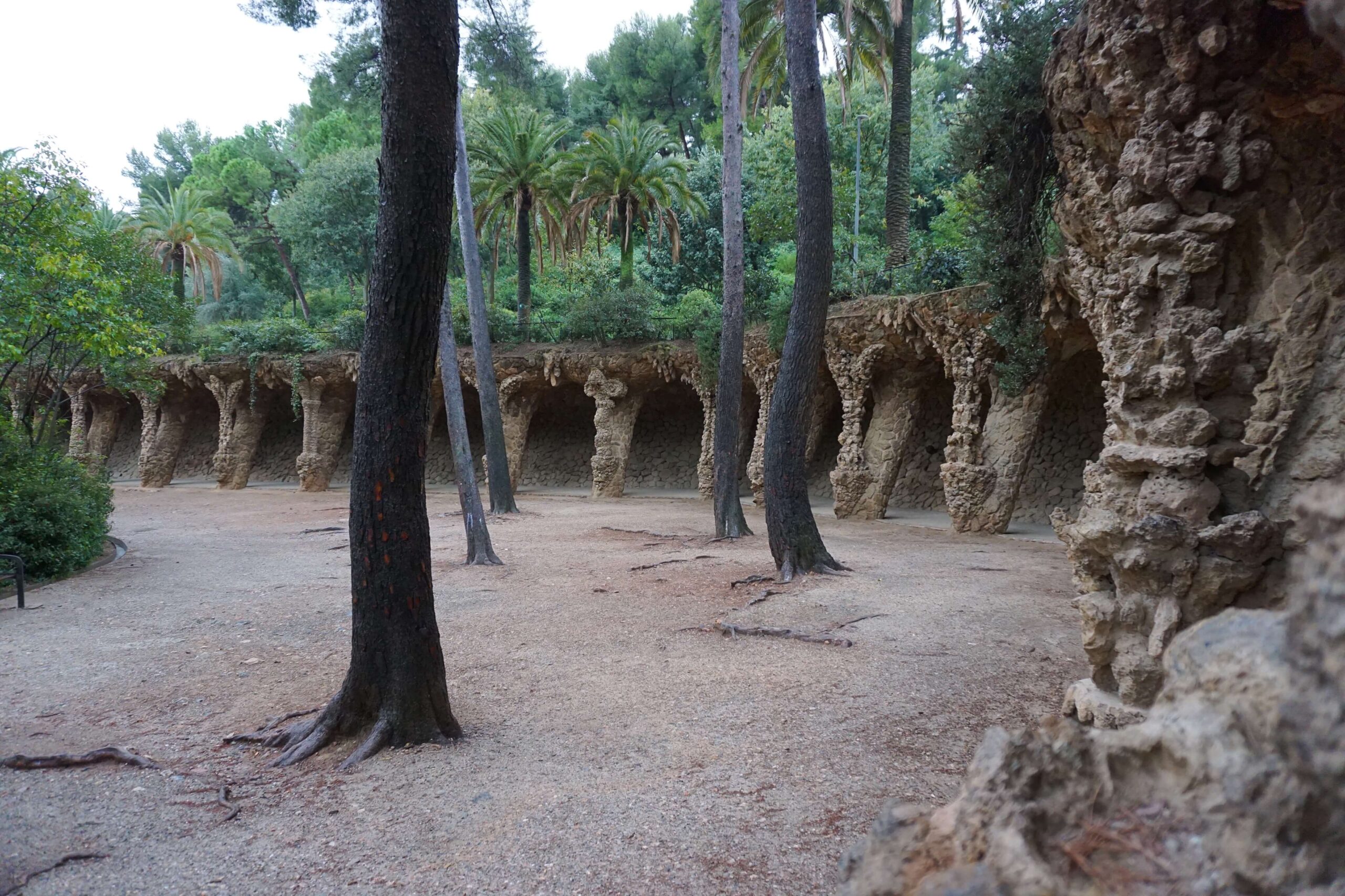 Portico of the Washerwoman, Parc Guell, Barcelona
