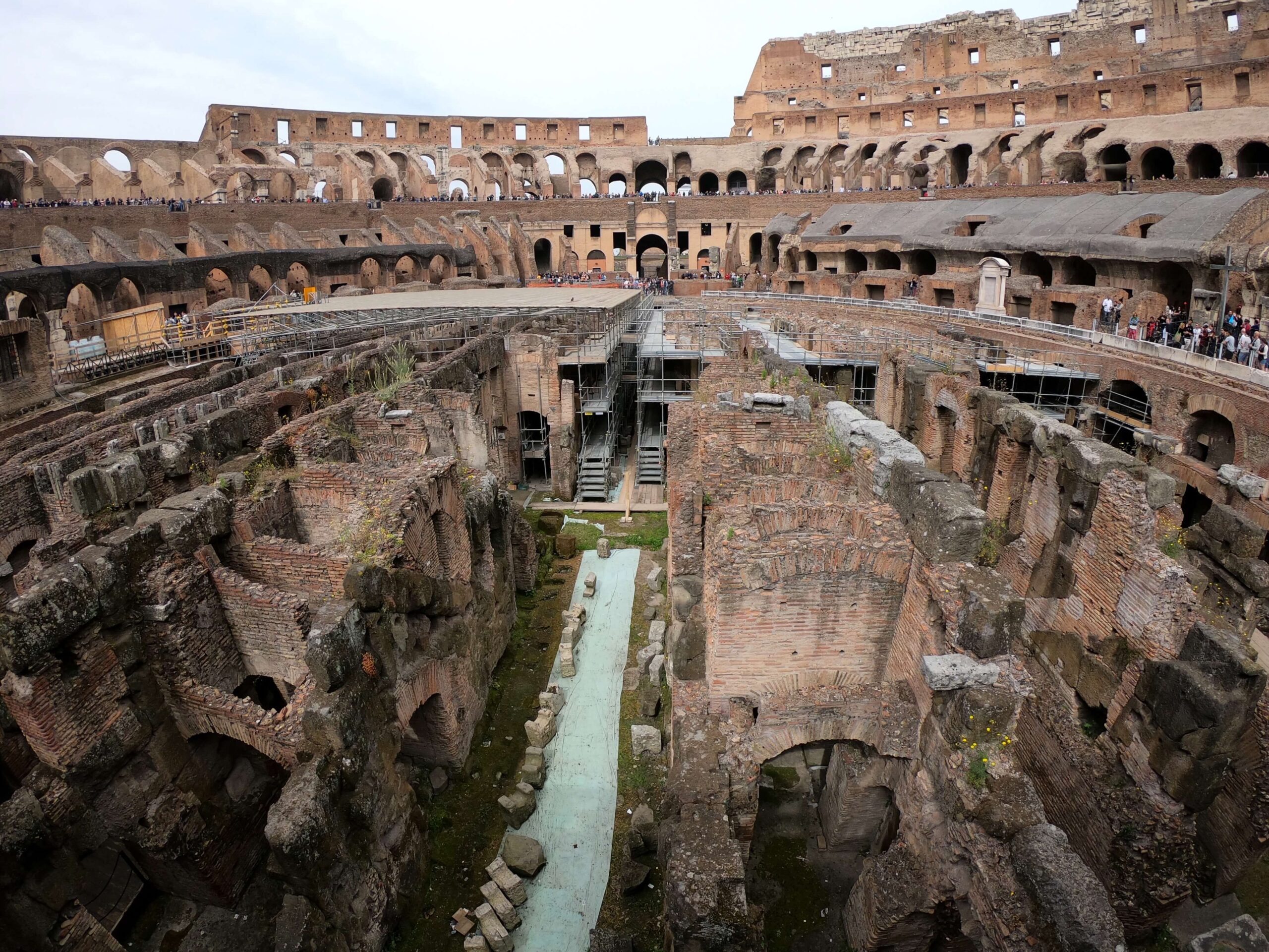 The Colosseum's Hypogeum, Rome, Italy