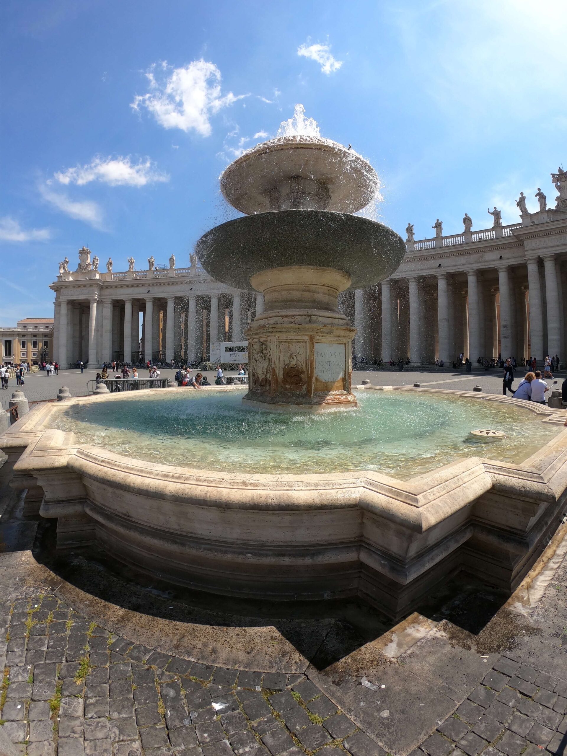 St. Peter's Square Fountains, Vatican City