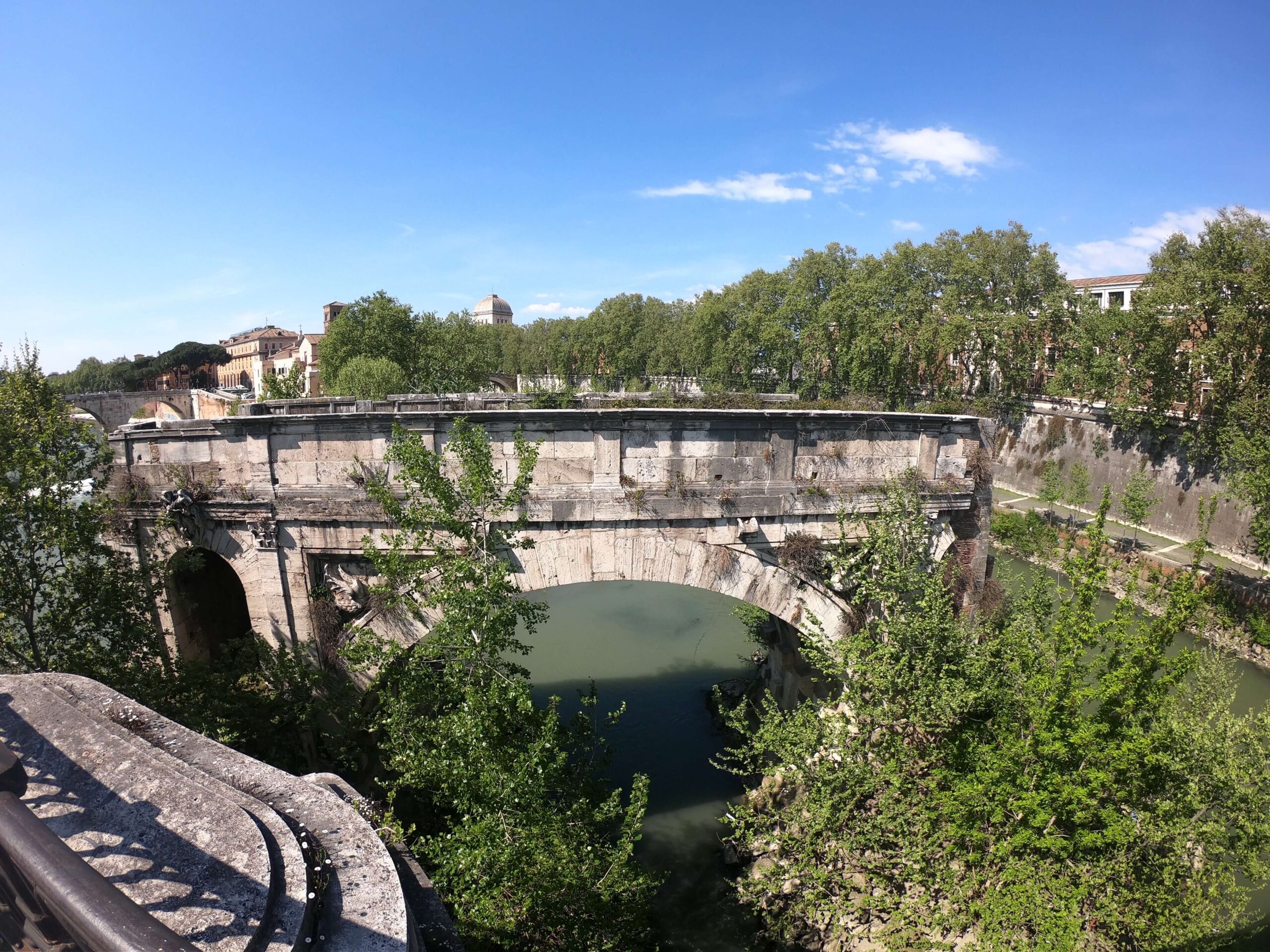 Pons Aemilius Bridge, Rome, Italy