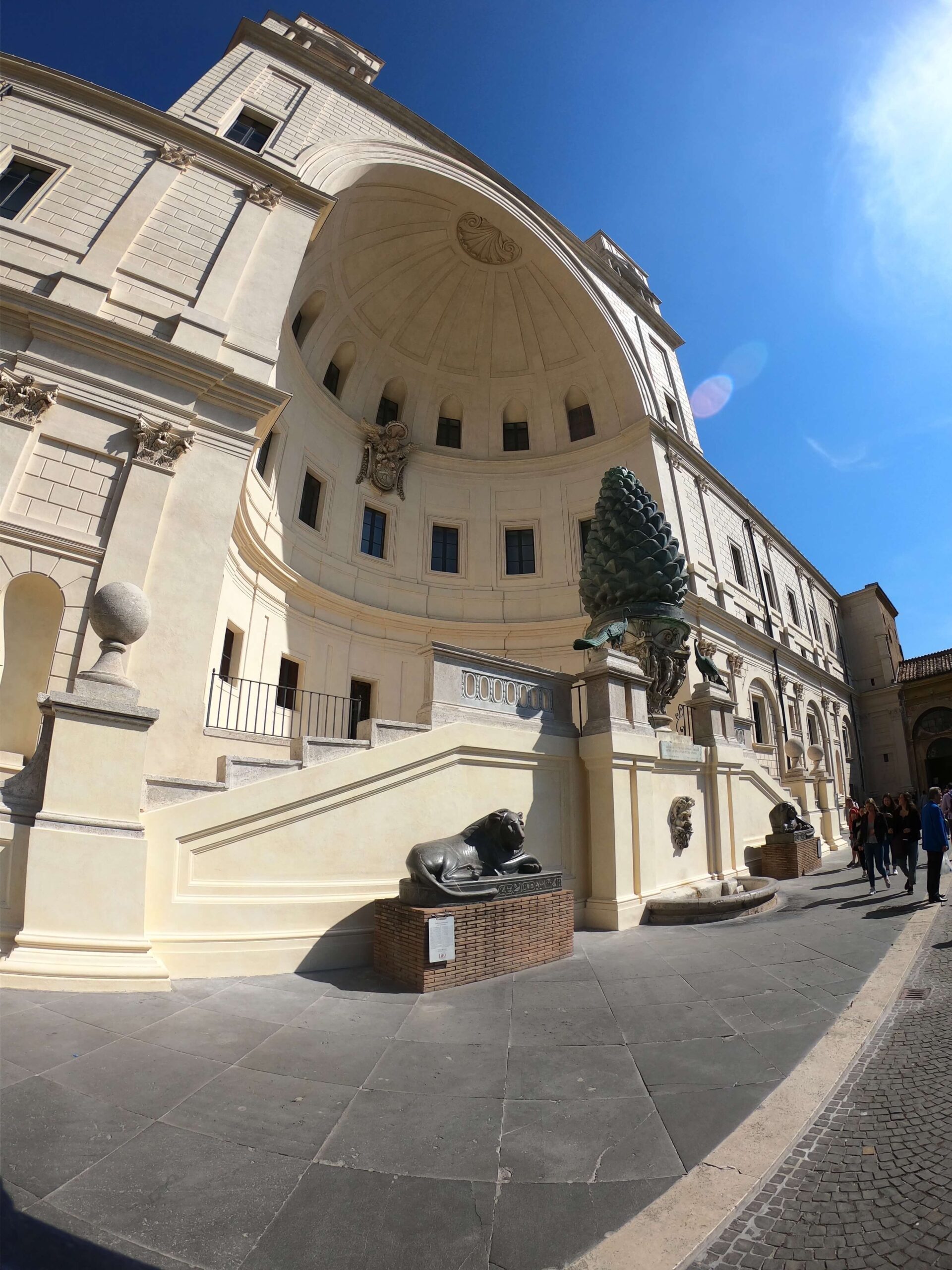 The Cortile della Pigna, Vatican Museum, Vatican City