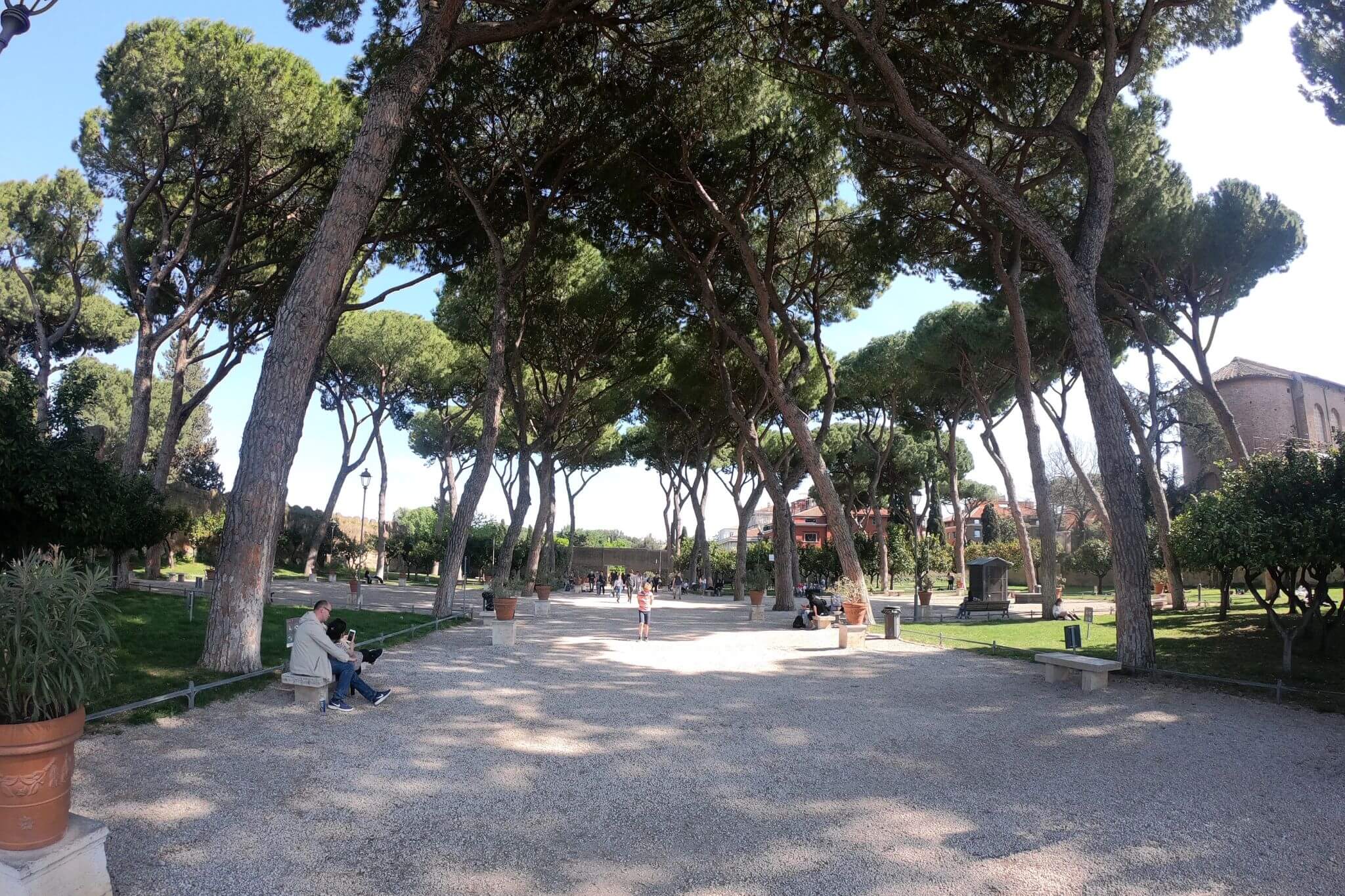 Giardinio degli Aranci, Rome, Italy